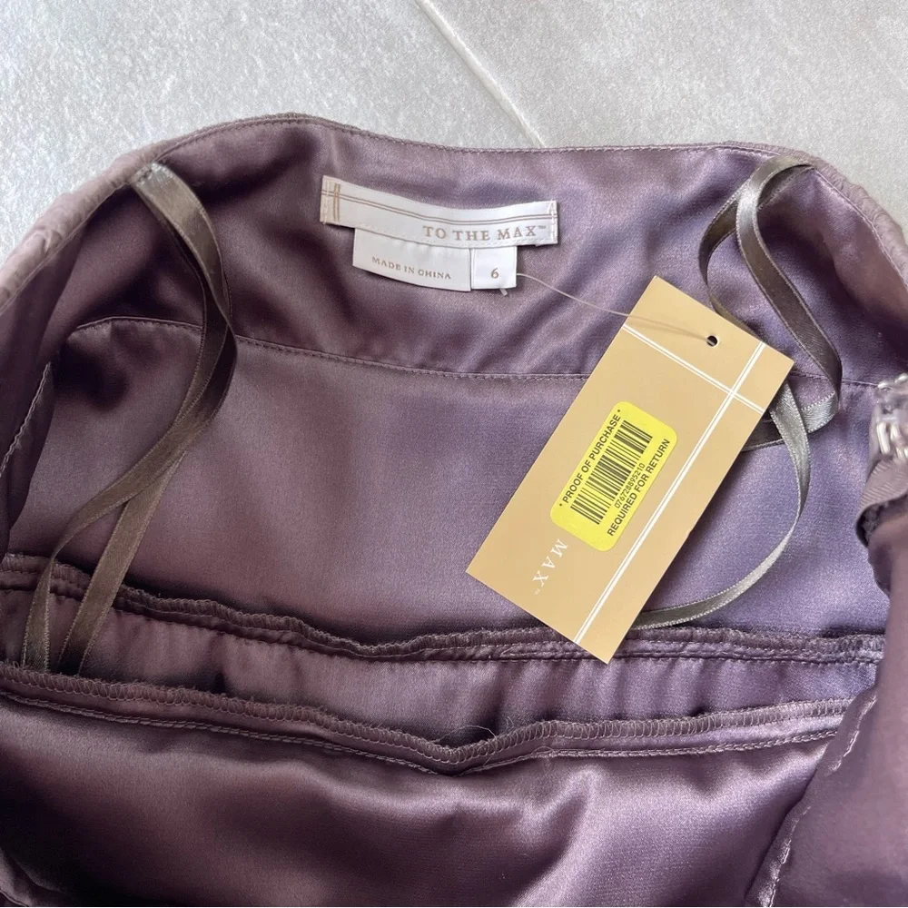 NWT To The Max Strapless Party Dress - Picture 2 of 7